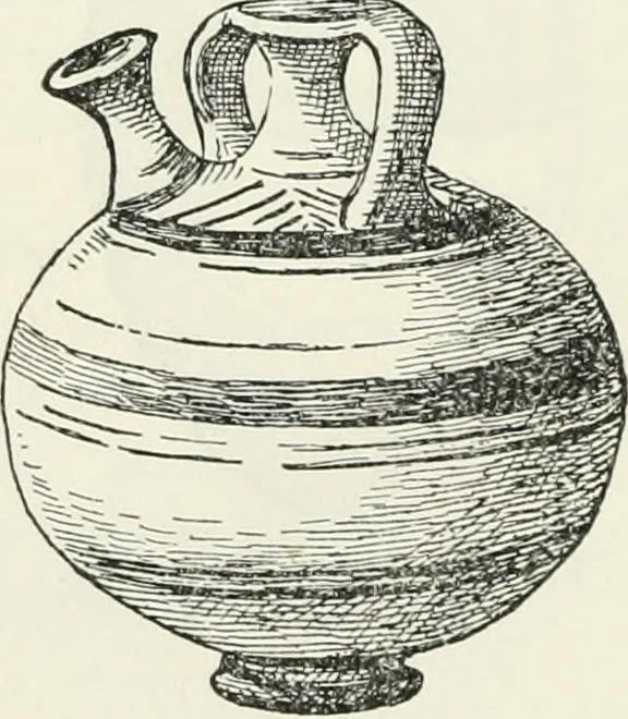 An illustration from Egyptian ceramic art : the MacGregor collection ; a contribution towards the history of Egyptian pottery, 1898, leaf 94
