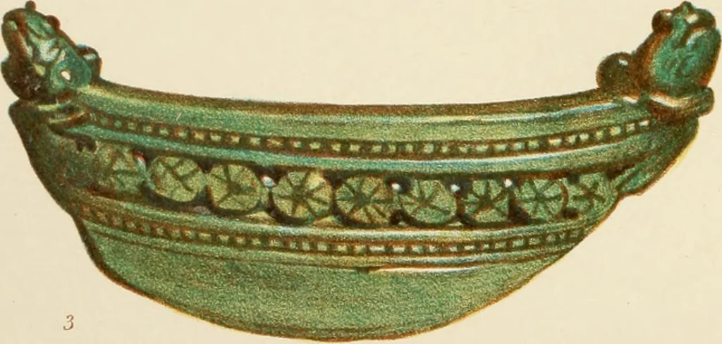 An illustration from Egyptian ceramic art : the MacGregor collection ; a contribution towards the history of Egyptian pottery, 1898, leaf 98
