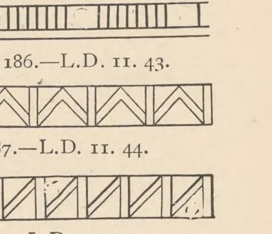 An illustration from Egyptian decorative art : a course of lectures delivered at the Royal institution, 1895, leaf 117