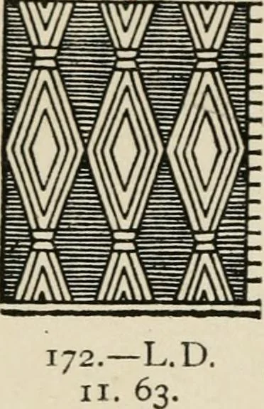 An illustration from Egyptian decorative art : a course of lectures delivered at the Royal Institution /by W.M. Flinders Petrie, 1920, leaf 109