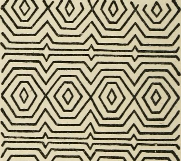 An illustration from Egyptian decorative art : a course of lectures delivered at the Royal Institution /by W.M. Flinders Petrie, 1920, leaf 29