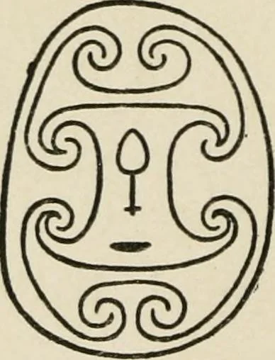 An illustration from Egyptian decorative art : a course of lectures delivered at the Royal Institution /by W.M. Flinders Petrie, 1920, leaf 41