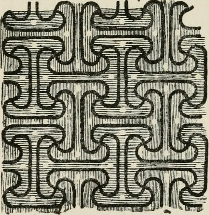 An illustration from Egyptian decorative art : a course of lectures delivered at the Royal Institution /by W.M. Flinders Petrie, 1920, leaf 50