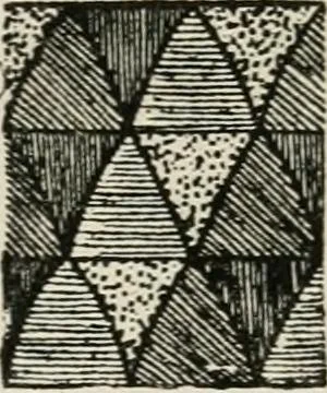 An illustration from Egyptian decorative art : a course of lectures delivered at the Royal Institution /by W.M. Flinders Petrie, 1920, leaf 70