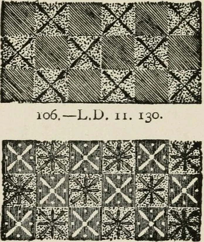 An illustration from Egyptian decorative art : a course of lectures delivered at the Royal Institution /by W.M. Flinders Petrie, 1920, leaf 74