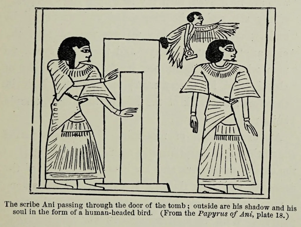 An illustration from Egyptian magic, 1901, leaf 139