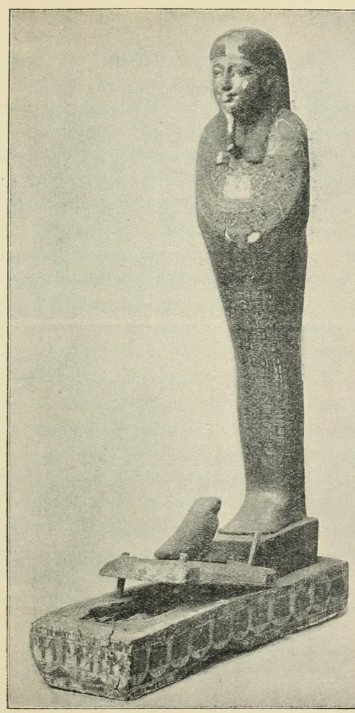 An illustration from Egyptian magic, 1899, leaf 111