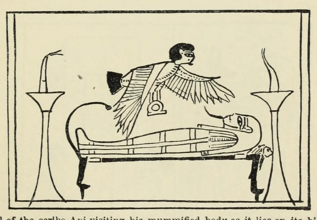 An illustration from Egyptian magic, 1899, leaf 137