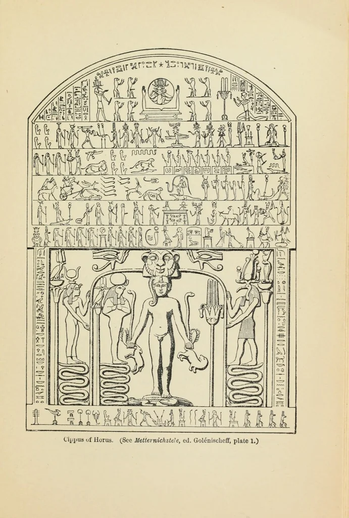 An illustration from Egyptian magic, 1899, leaf 173