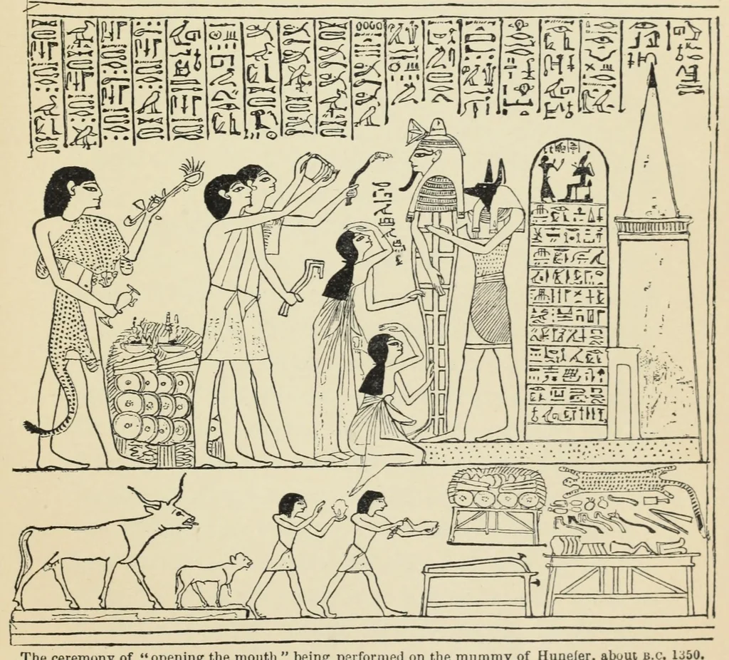 An illustration from Egyptian magic, 1899, leaf 223