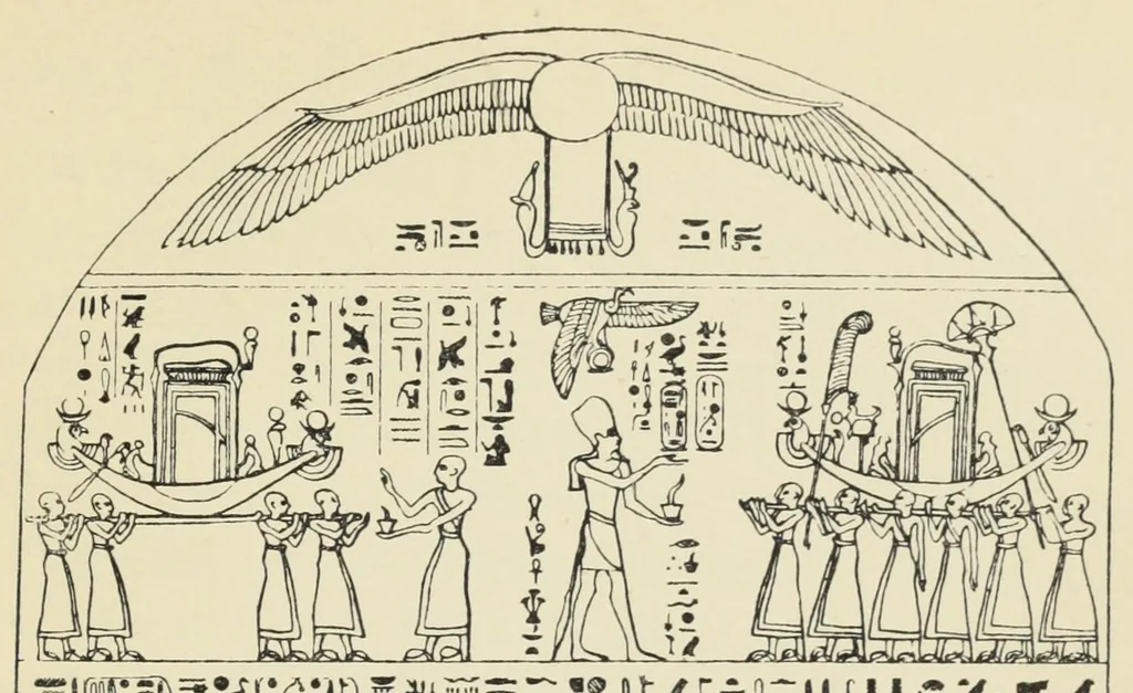 An illustration from Egyptian magic, 1899, leaf 233