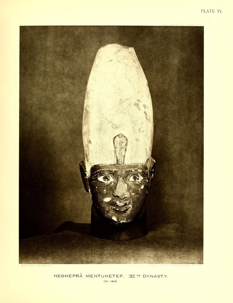 An illustration from Egyptian sculptures in the British museum, 1914, leaf 51