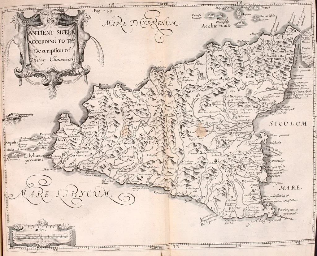 An illustration from Eight bookes of the Peloponnesian Warre, 1634, leaf 390
