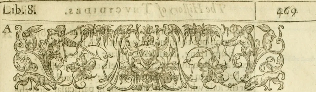 An illustration from Eight bookes of the Peloponnesian Warre, 1634, leaf 514