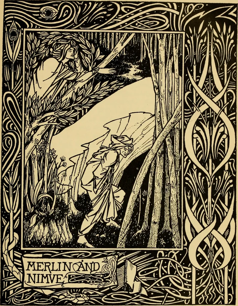 An illustration from The eighteen nineties; a review of art and ideas at the close of the nineteenth century, by Holbrook Jackson, 1922, leaf 117