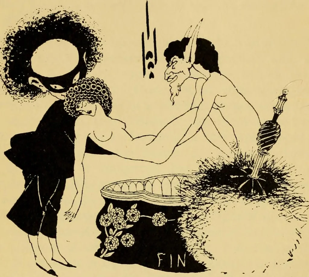 An illustration from The eighteen nineties; a review of art and ideas at the close of the nineteenth century, by Holbrook Jackson, 1922, leaf 123