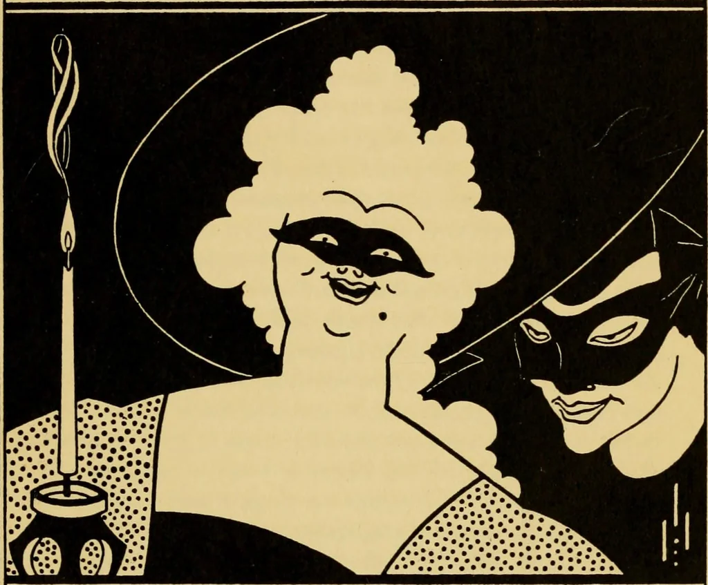 An illustration from The eighteen nineties; a review of art and ideas at the close of the nineteenth century, by Holbrook Jackson, 1922, leaf 23
