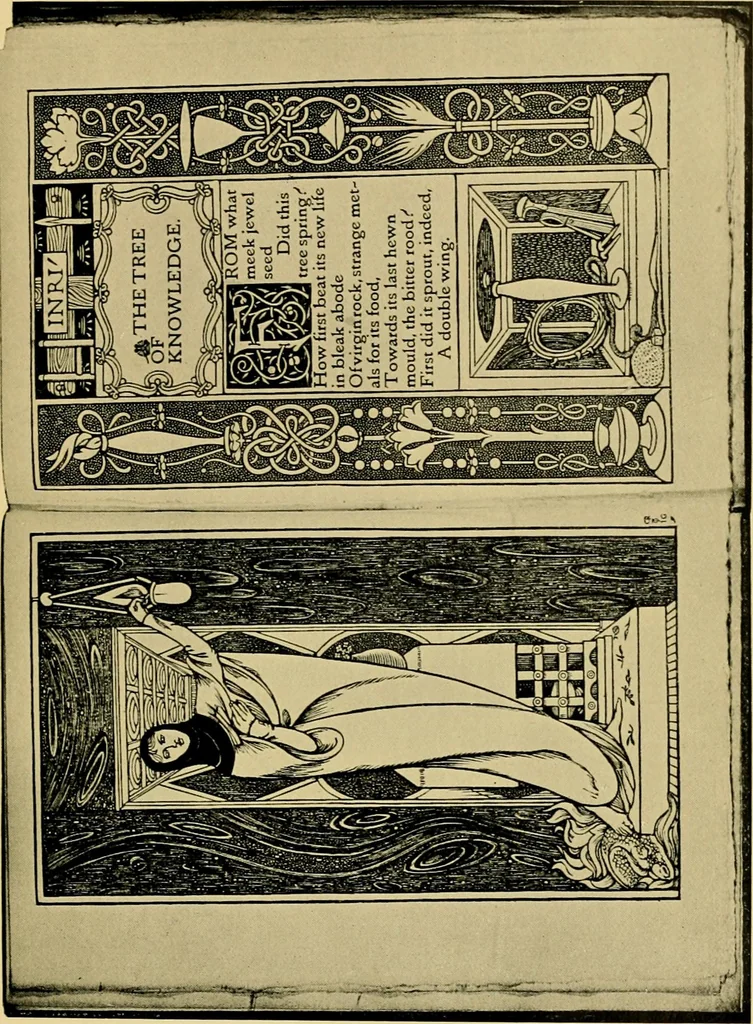An illustration from The eighteen nineties; a review of art and ideas at the close of the nineteenth century, by Holbrook Jackson, 1922, leaf 295