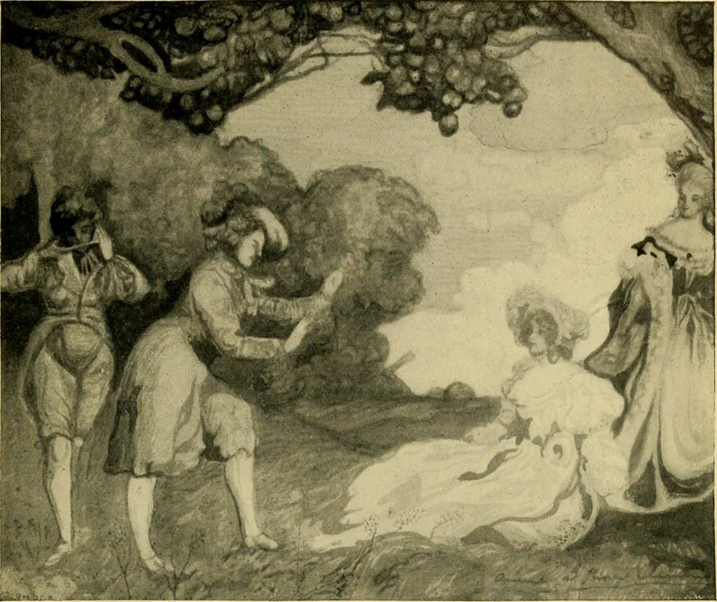 An illustration from The eighteen nineties; a review of art and ideas at the close of the nineteenth century, by Holbrook Jackson, 1922, leaf 313