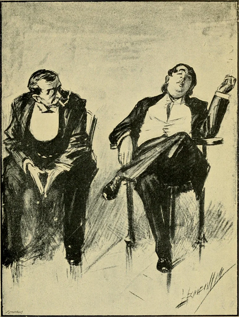 An illustration from The eighteen nineties; a review of art and ideas at the close of the nineteenth century, by Holbrook Jackson, 1922, leaf 321