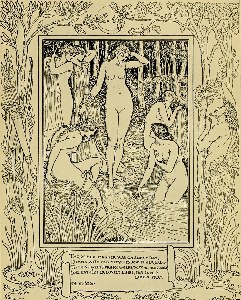 An illustration from The eighteen nineties; a review of art and ideas at the close of the nineteenth century, by Holbrook Jackson, 1922, leaf 325