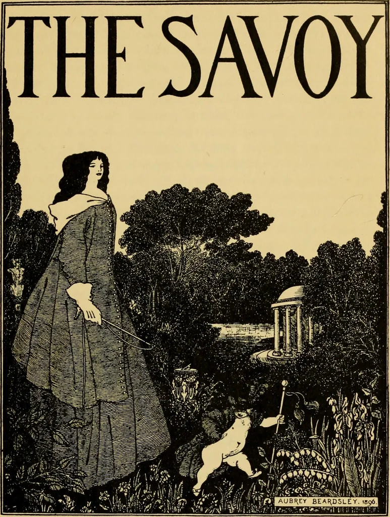 An illustration from The eighteen nineties; a review of art and ideas at the close of the nineteenth century, by Holbrook Jackson, 1922, leaf 47
