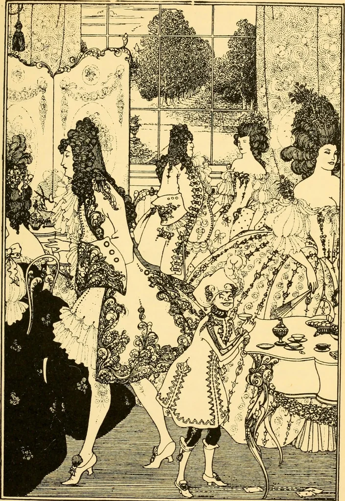 An illustration from The eighteen nineties; a review of art and ideas at the close of the nineteenth century, 1922, leaf 115