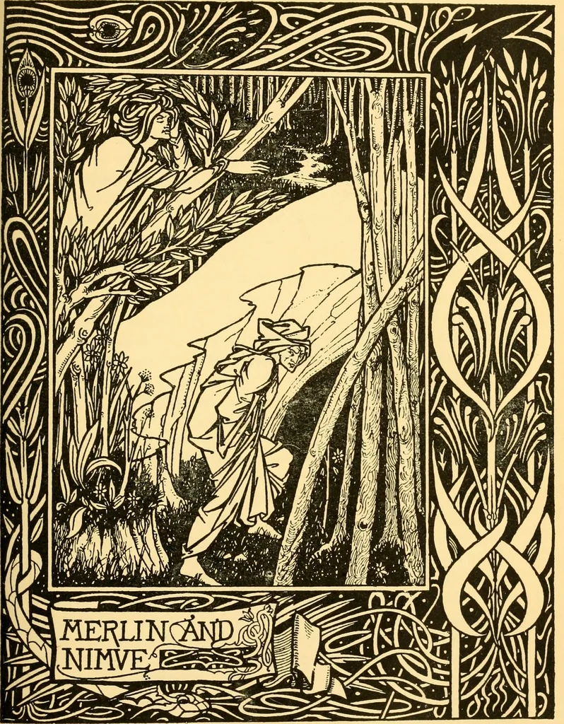 An illustration from The eighteen nineties; a review of art and ideas at the close of the nineteenth century, 1922, leaf 119