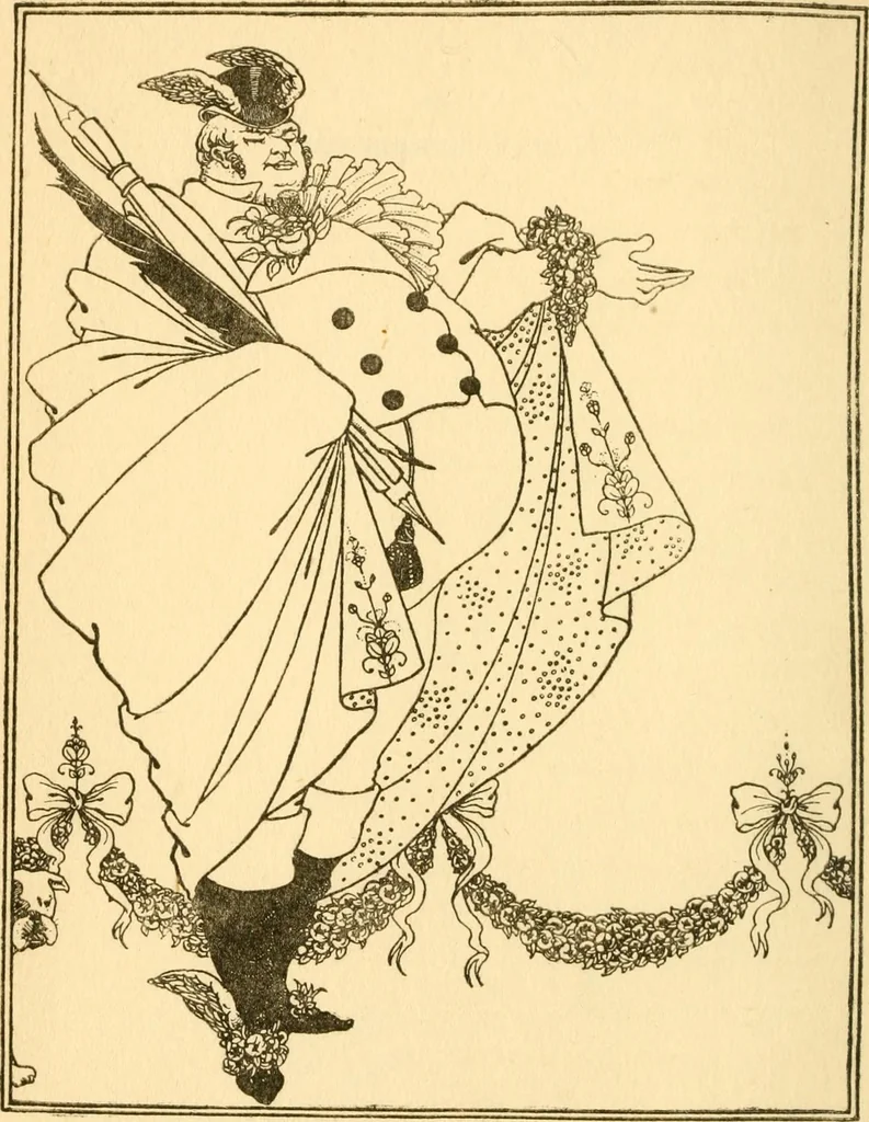 An illustration from The eighteen nineties; a review of art and ideas at the close of the nineteenth century, 1922, leaf 12