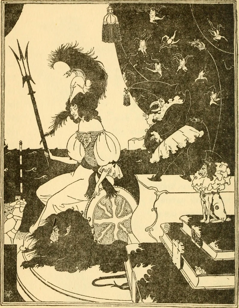 An illustration from The eighteen nineties; a review of art and ideas at the close of the nineteenth century, 1922, leaf 14