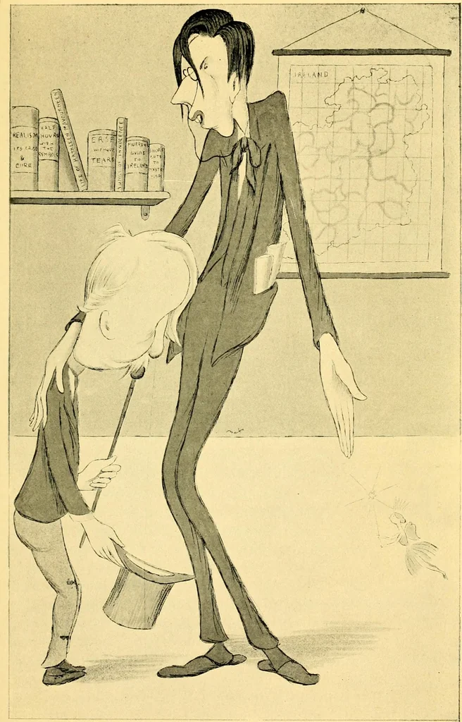 An illustration from The eighteen nineties; a review of art and ideas at the close of the nineteenth century, 1922, leaf 143