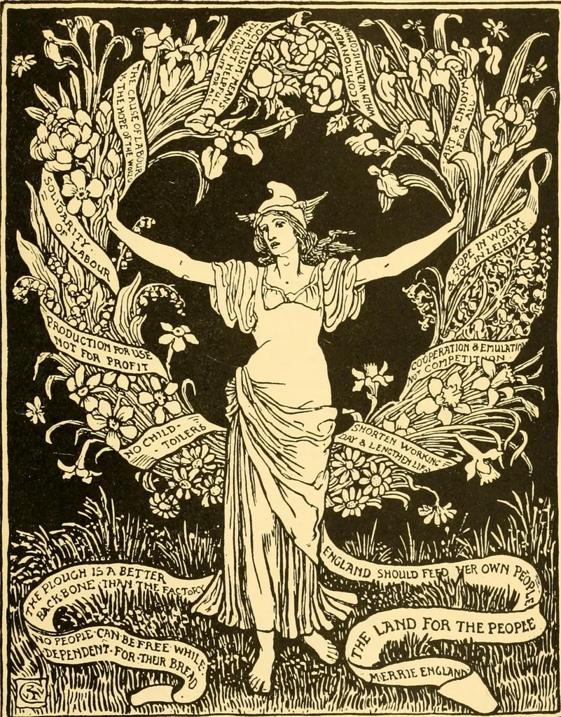 An illustration from The eighteen nineties; a review of art and ideas at the close of the nineteenth century, 1922, leaf 275