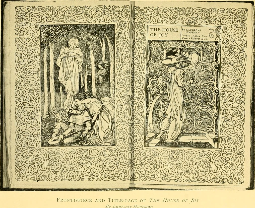An illustration from The eighteen nineties; a review of art and ideas at the close of the nineteenth century, 1922, leaf 303