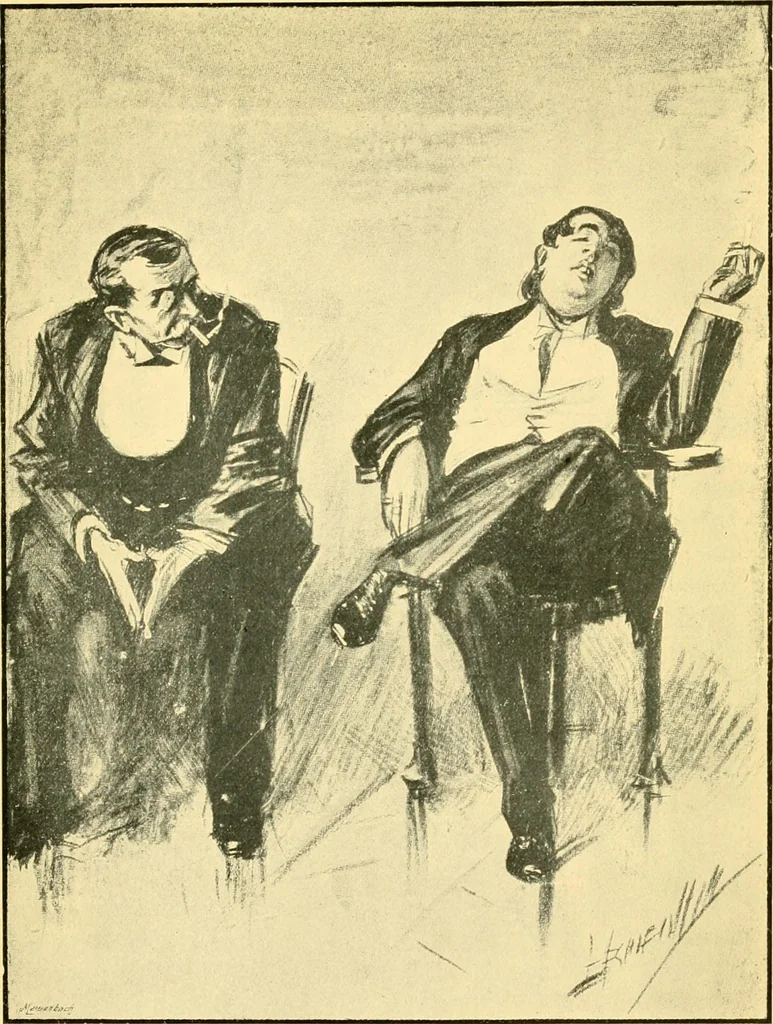 An illustration from The eighteen nineties; a review of art and ideas at the close of the nineteenth century, 1922, leaf 323