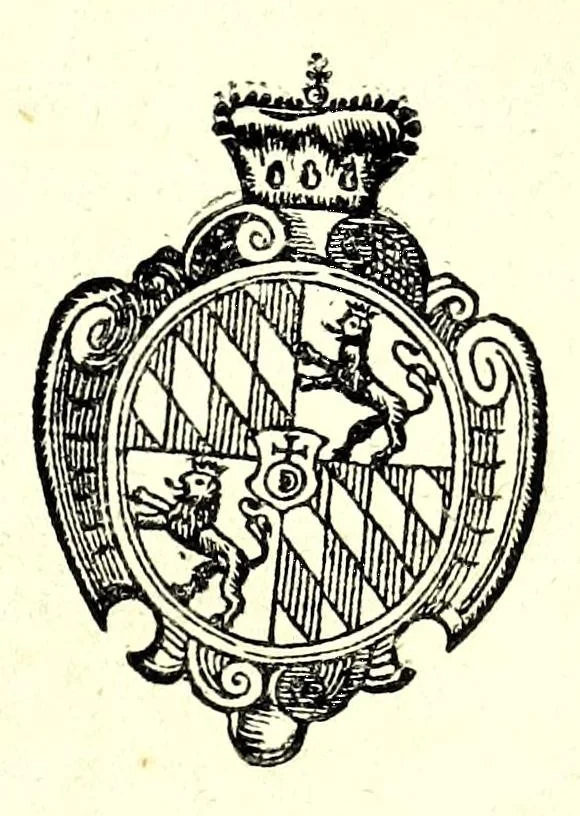 An illustration from Ein begründter vnd verständiger Bericht von dem Feldmessen : wie man Aecker, Wisen, Gärten, Höltzer, Weyer, vnd andere Grundstuck, ihrer Grösse nach vnd wievil deren jedes Jucharten, Rueten und Schuech aigentlich in sich halte messen, auch dieselbige in etliche gleiche oder vngleiche Thail abthailen soll .., 1665, leaf 7