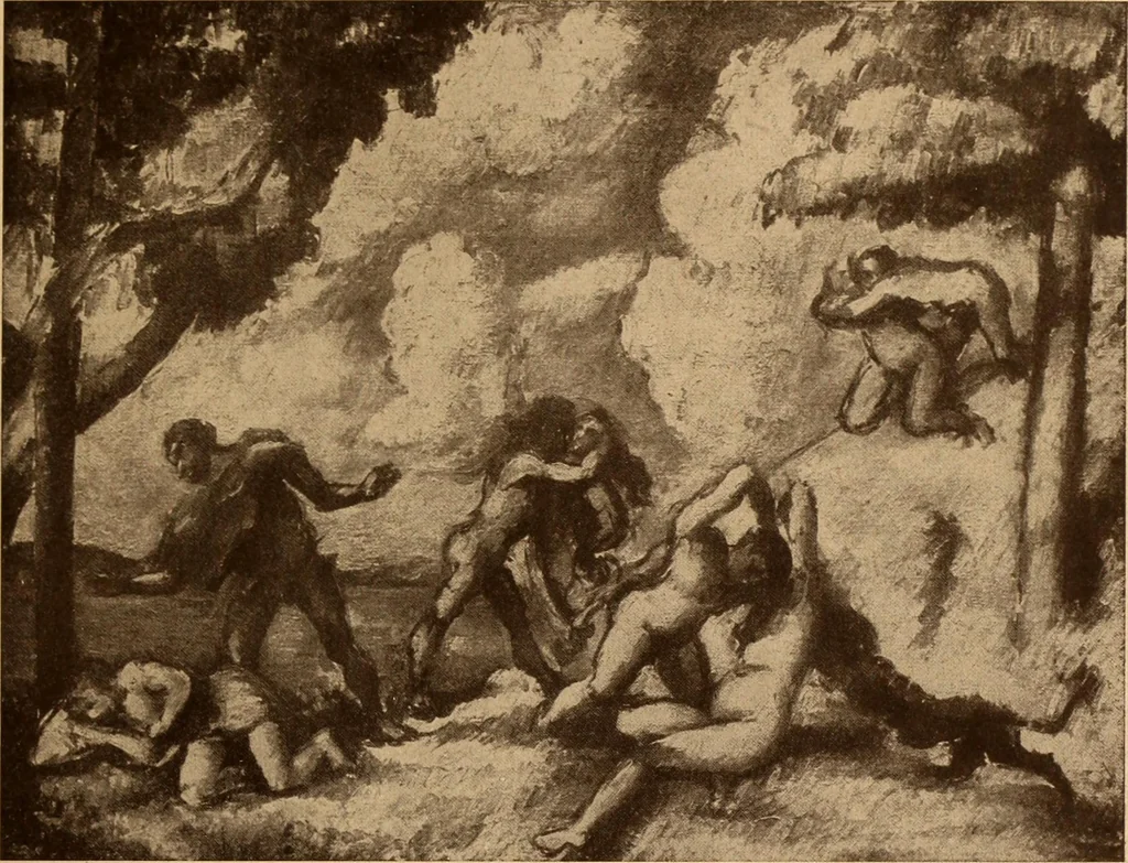 An illustration from Einfuhrung in die moderne Kunst, 1917, leaf 132