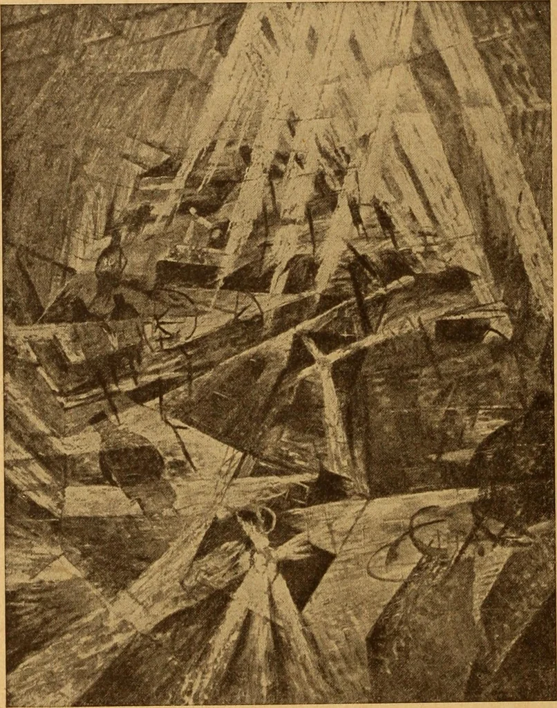 An illustration from Einfuhrung in die moderne Kunst, 1917, leaf 133