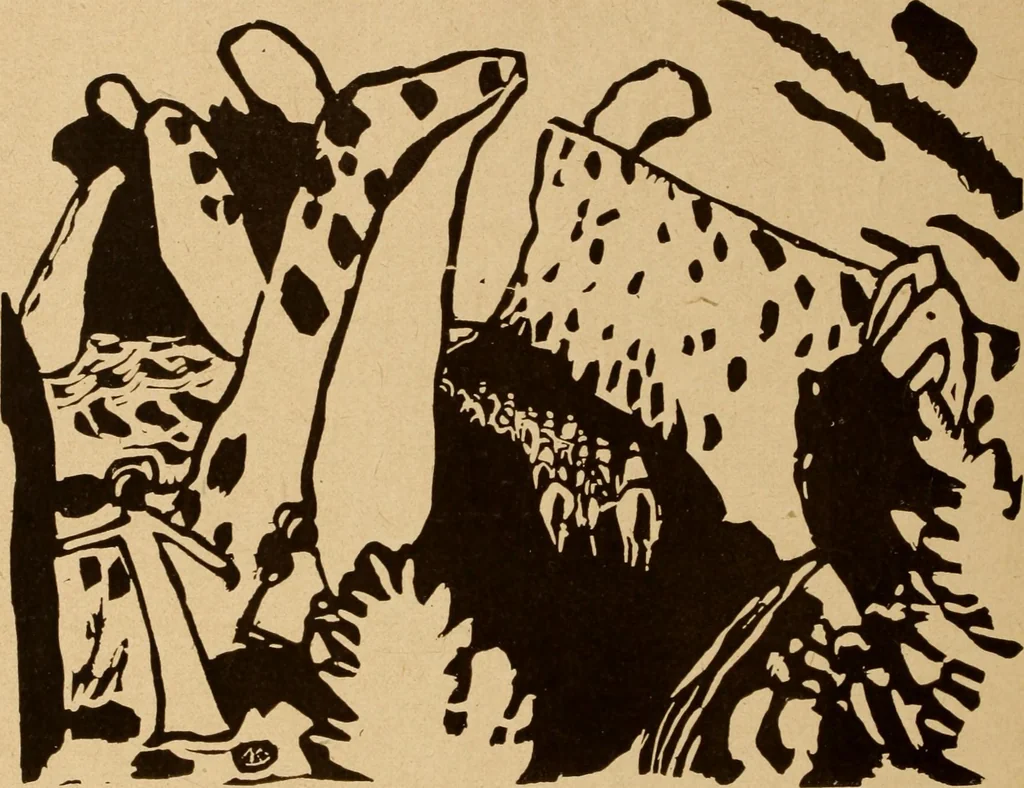 An illustration from Einfuhrung in die moderne Kunst, 1917, leaf 15