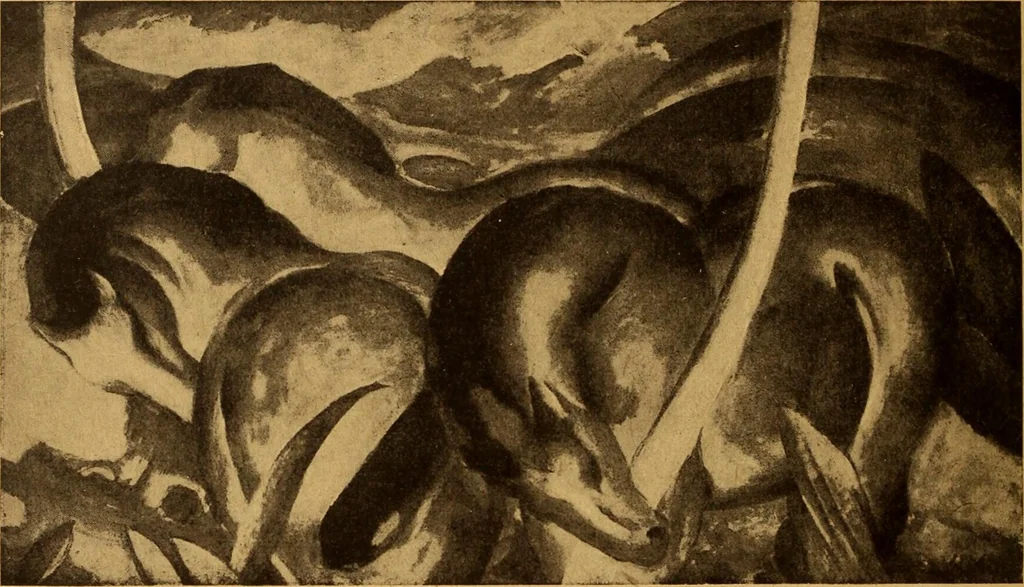 An illustration from Einfuhrung in die moderne Kunst, 1917, leaf 151