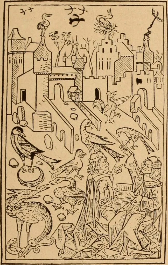 An illustration from Einfuhrung in die moderne Kunst, 1917, leaf 16