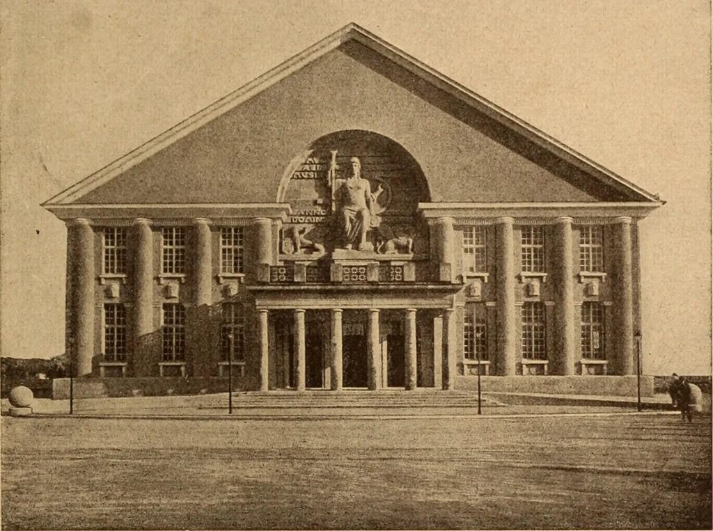 An illustration from Einfuhrung in die moderne Kunst, 1917, leaf 32