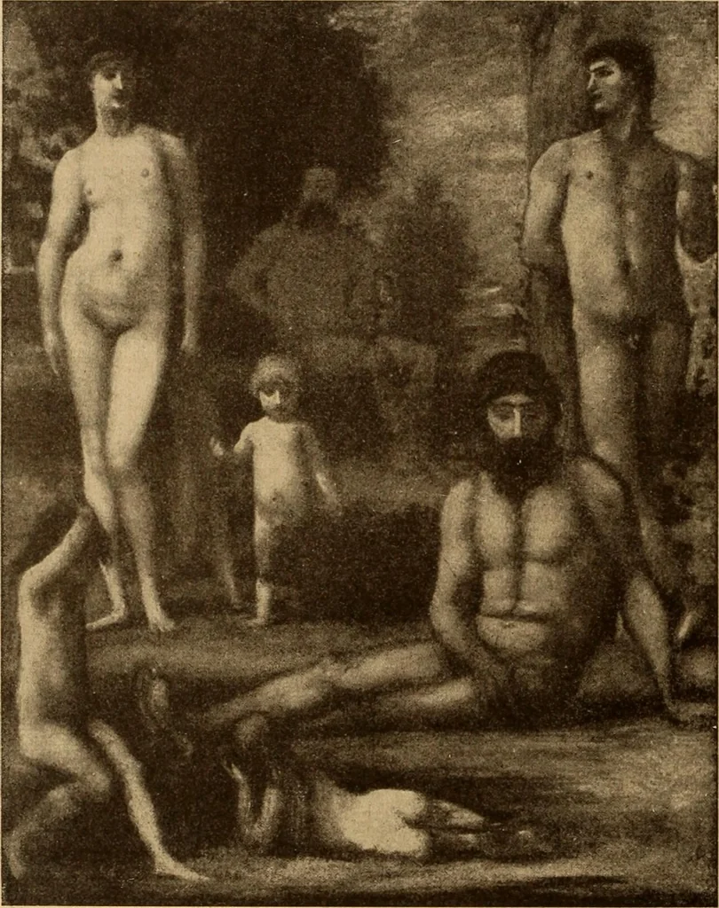 An illustration from Einfuhrung in die moderne Kunst, 1917, leaf 35