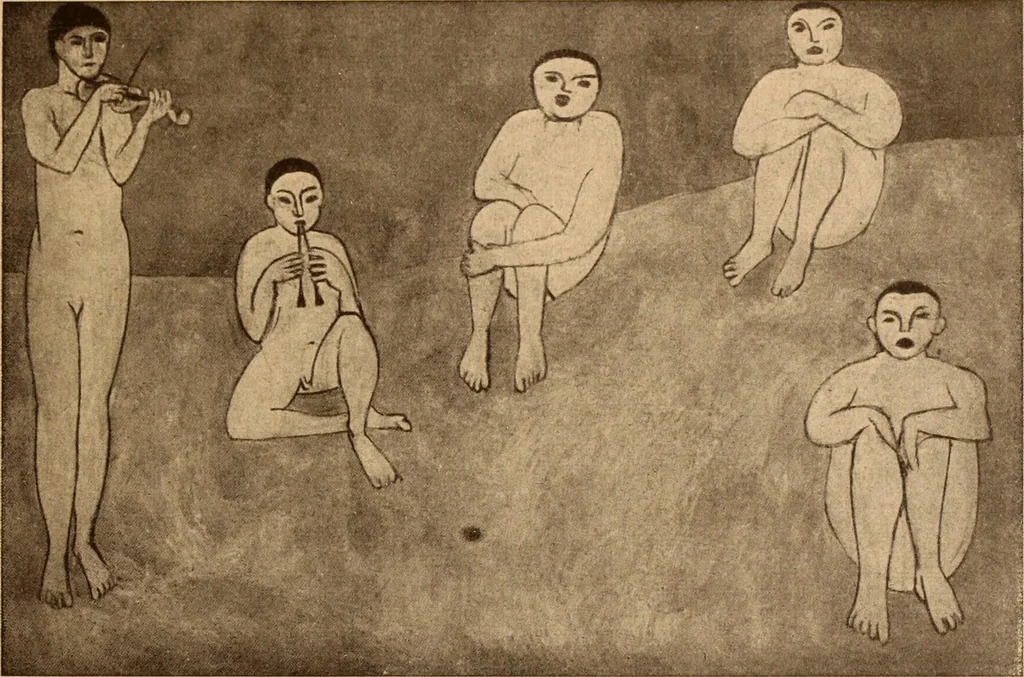 An illustration from Einfuhrung in die moderne Kunst, 1917, leaf 36