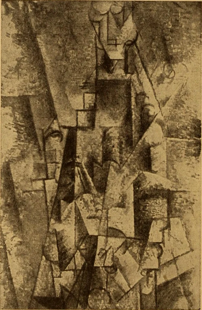 An illustration from Einfuhrung in die moderne Kunst, 1917, leaf 37