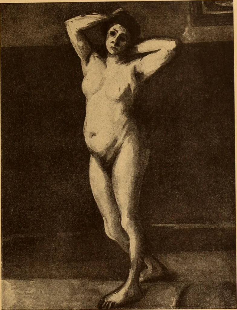 An illustration from Einfuhrung in die moderne Kunst, 1917, leaf 38