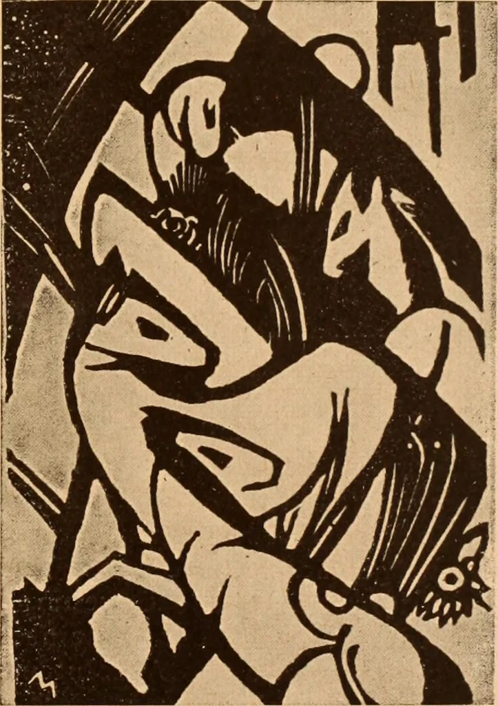 An illustration from Einfuhrung in die moderne Kunst, 1917, leaf 40