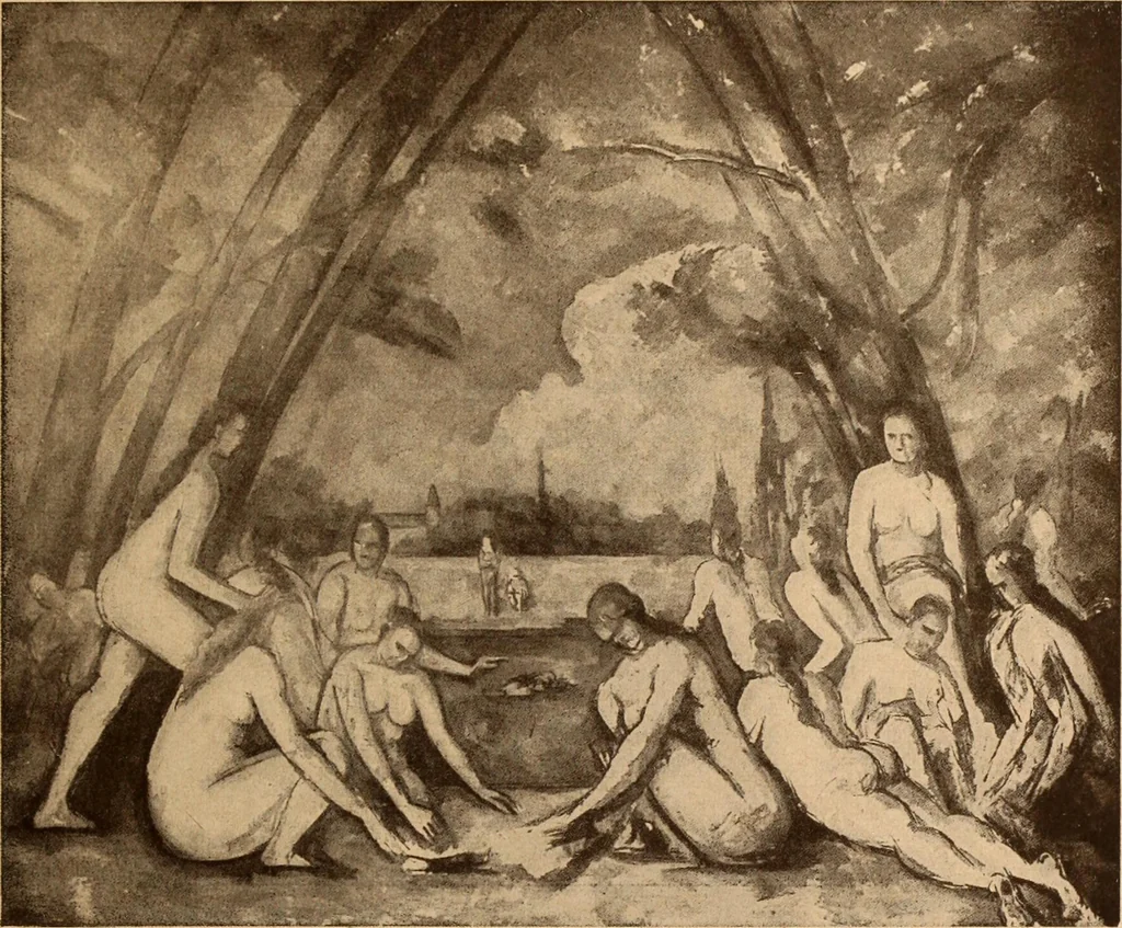 An illustration from Einfuhrung in die moderne Kunst, 1917, leaf 44