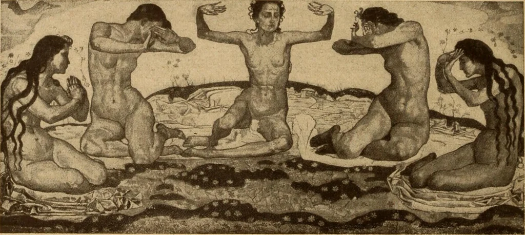 An illustration from Einfuhrung in die moderne Kunst, 1917, leaf 53
