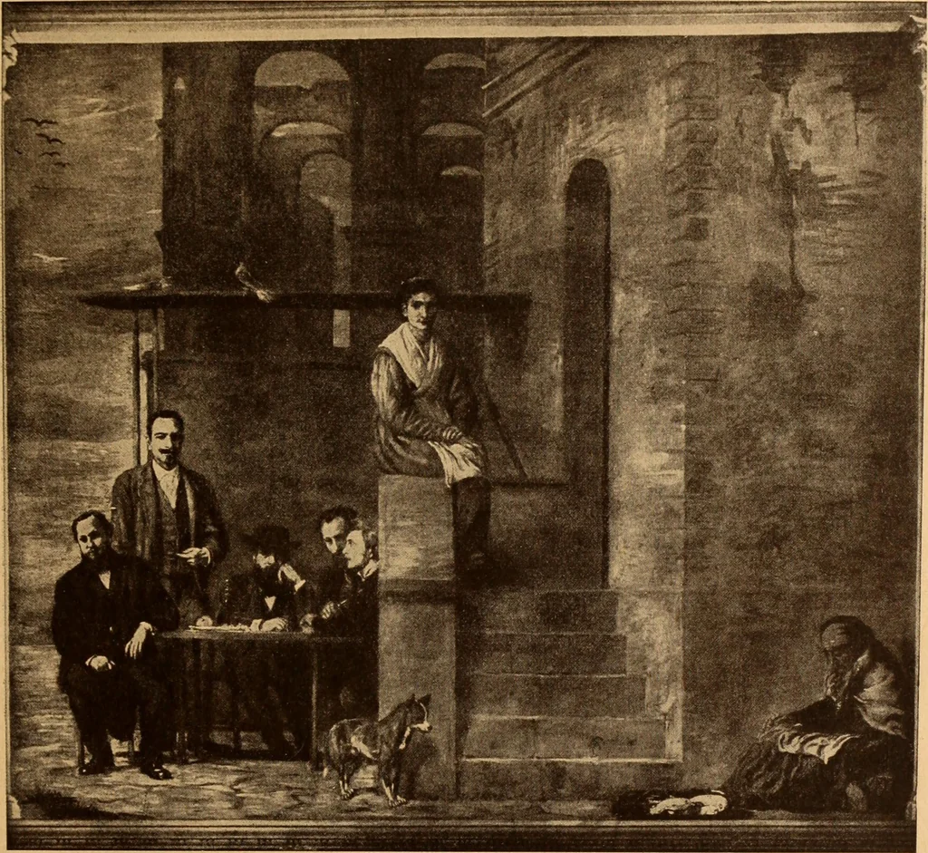 An illustration from Einfuhrung in die moderne Kunst, 1917, leaf 66