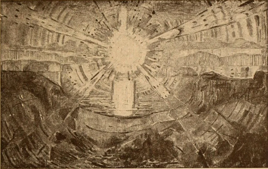 An illustration from Einfuhrung in die moderne Kunst, 1917, leaf 8